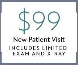 $99 New Patient Visit stamp
