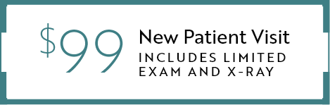 $99 New Patient Visit stamp